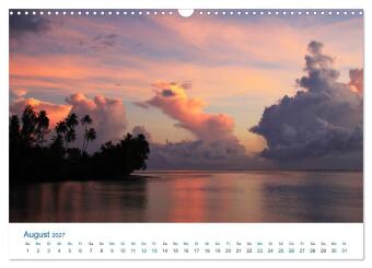 Südsee-Insel Mo'orea (Wandkalender 2027 DIN A3 quer), CALVENDO Monatskalender