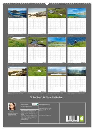 Schottland für Naturliebhaber (hochwertiger Premium Wandkalender 2027 DIN A2 hoch), Kunstdruck in Hochglanz
