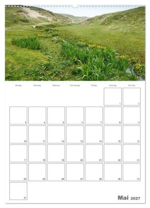Schottland für Naturliebhaber (hochwertiger Premium Wandkalender 2027 DIN A2 hoch), Kunstdruck in Hochglanz
