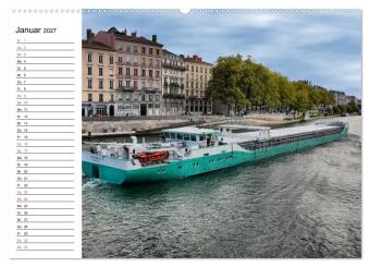 Frankreichs große Städte - Lyon (hochwertiger Premium Wandkalender 2027 DIN A2 quer), Kunstdruck in Hochglanz