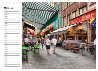 Frankreichs große Städte - Lyon (hochwertiger Premium Wandkalender 2027 DIN A2 quer), Kunstdruck in Hochglanz