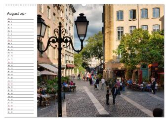 Frankreichs große Städte - Lyon (hochwertiger Premium Wandkalender 2027 DIN A2 quer), Kunstdruck in Hochglanz