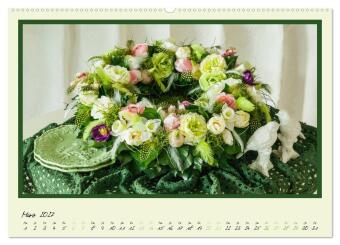 Blumen-Passion (Wandkalender 2027 DIN A2 quer), CALVENDO Monatskalender