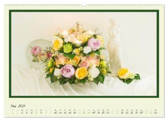 Blumen-Passion (Wandkalender 2027 DIN A2 quer), CALVENDO Monatskalender