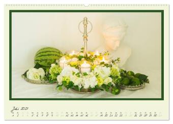 Blumen-Passion (Wandkalender 2027 DIN A2 quer), CALVENDO Monatskalender