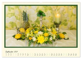 Blumen-Passion (Wandkalender 2027 DIN A2 quer), CALVENDO Monatskalender