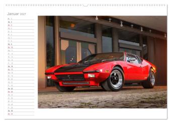 De Tomaso Pantera (Wandkalender 2027 DIN A2 quer), CALVENDO Monatskalender