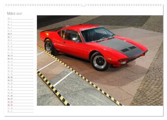 De Tomaso Pantera (Wandkalender 2027 DIN A2 quer), CALVENDO Monatskalender