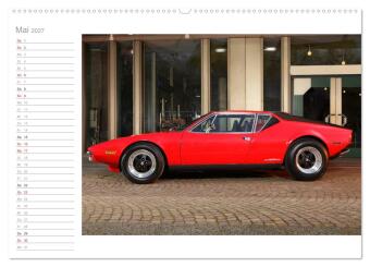 De Tomaso Pantera (Wandkalender 2027 DIN A2 quer), CALVENDO Monatskalender