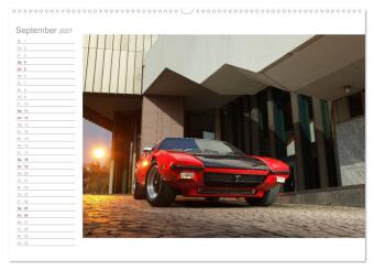 De Tomaso Pantera (Wandkalender 2027 DIN A2 quer), CALVENDO Monatskalender