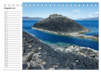 Schottland - grandiose Landschaften im Westen (Tischkalender 2027 DIN A5 quer), CALVENDO Monatskalender