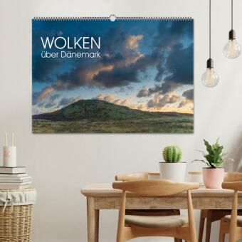 Wolken über Dänemark (Wandkalender 2027 DIN A2 quer), CALVENDO Monatskalender