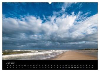Wolken über Dänemark (Wandkalender 2027 DIN A2 quer), CALVENDO Monatskalender