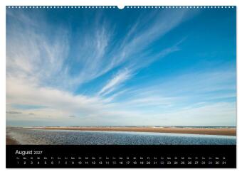 Wolken über Dänemark (Wandkalender 2027 DIN A2 quer), CALVENDO Monatskalender