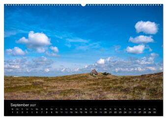 Wolken über Dänemark (Wandkalender 2027 DIN A2 quer), CALVENDO Monatskalender