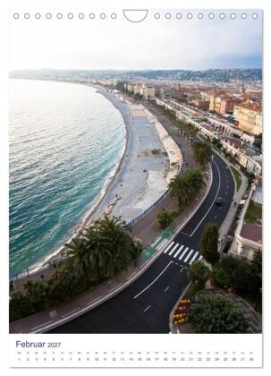 Nizza - Cote d'Azur 2027 (Wandkalender 2027 DIN A4 hoch), CALVENDO Monatskalender