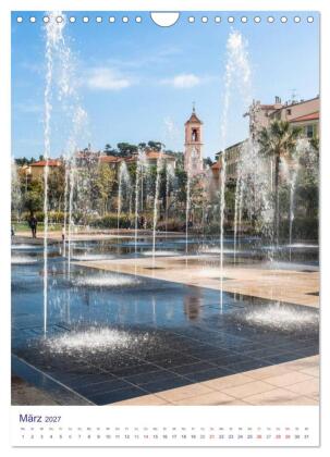 Nizza - Cote d'Azur 2027 (Wandkalender 2027 DIN A4 hoch), CALVENDO Monatskalender