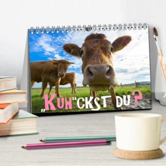 Kuhckst du? (Tischkalender 2027 DIN A5 quer), CALVENDO Monatskalender