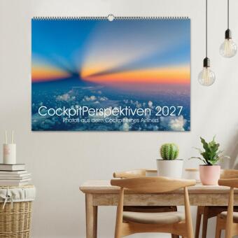 CockpitPerspektiven 2027 (Wandkalender 2027 DIN A2 quer), CALVENDO Monatskalender