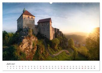 Fränkische Schweiz - Zwischen Burgen, Höhlen und Wäldern (hochwertiger Premium Wandkalender 2027 DIN A2 quer), Kunstdruck in Hochglanz