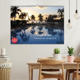 Mauritius - traumhaft und unvergesslich (Wandkalender 2027 DIN A2 quer), CALVENDO Monatskalender