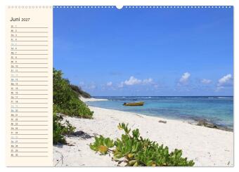 Mauritius - traumhaft und unvergesslich (Wandkalender 2027 DIN A2 quer), CALVENDO Monatskalender