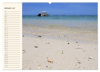 Mauritius - traumhaft und unvergesslich (hochwertiger Premium Wandkalender 2027 DIN A2 quer), Kunstdruck in Hochglanz