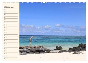 Mauritius - traumhaft und unvergesslich (hochwertiger Premium Wandkalender 2027 DIN A2 quer), Kunstdruck in Hochglanz