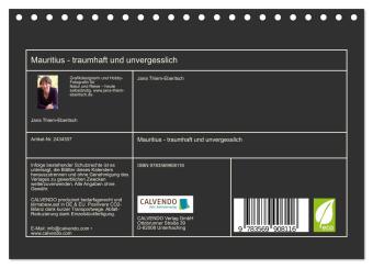 Mauritius - traumhaft und unvergesslich (Tischkalender 2027 DIN A5 quer), CALVENDO Monatskalender