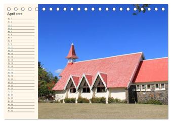 Mauritius - traumhaft und unvergesslich (Tischkalender 2027 DIN A5 quer), CALVENDO Monatskalender