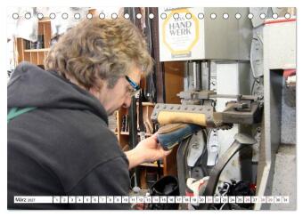 Das Handwerk der Schuhmacher (Tischkalender 2027 DIN A5 quer), CALVENDO Monatskalender
