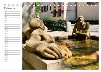Konstanz - Ansichtssache (Tischkalender 2027 DIN A5 quer), CALVENDO Monatskalender