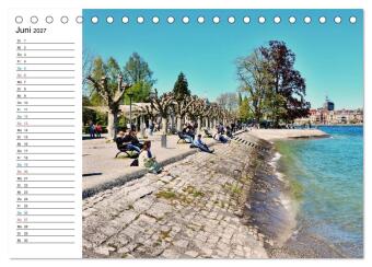 Konstanz - Ansichtssache (Tischkalender 2027 DIN A5 quer), CALVENDO Monatskalender