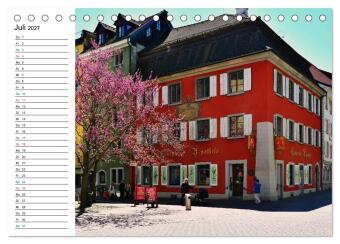 Konstanz - Ansichtssache (Tischkalender 2027 DIN A5 quer), CALVENDO Monatskalender