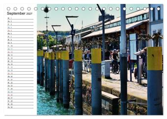 Konstanz - Ansichtssache (Tischkalender 2027 DIN A5 quer), CALVENDO Monatskalender