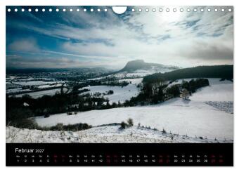 Der Hegau - Wanderparadies am westlichen Bodensee (Wandkalender 2027 DIN A4 quer), CALVENDO Monatskalender
