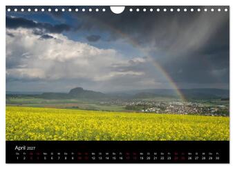 Der Hegau - Wanderparadies am westlichen Bodensee (Wandkalender 2027 DIN A4 quer), CALVENDO Monatskalender