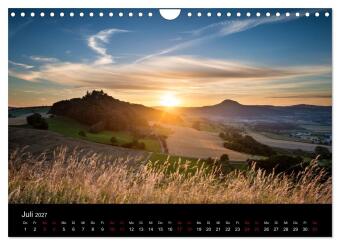 Der Hegau - Wanderparadies am westlichen Bodensee (Wandkalender 2027 DIN A4 quer), CALVENDO Monatskalender