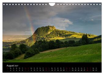 Der Hegau - Wanderparadies am westlichen Bodensee (Wandkalender 2027 DIN A4 quer), CALVENDO Monatskalender