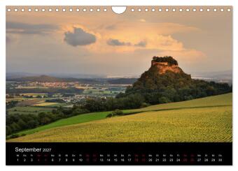 Der Hegau - Wanderparadies am westlichen Bodensee (Wandkalender 2027 DIN A4 quer), CALVENDO Monatskalender