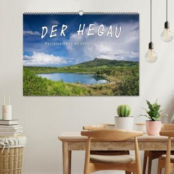 Der Hegau - Wanderparadies am westlichen Bodensee (Wandkalender 2027 DIN A2 quer), CALVENDO Monatskalender