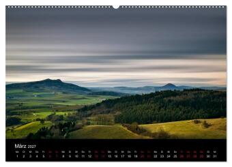 Der Hegau - Wanderparadies am westlichen Bodensee (Wandkalender 2027 DIN A2 quer), CALVENDO Monatskalender