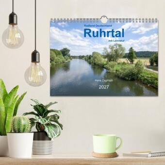 Ruhrtal mit Lennetal - Radland Deutschland (Wandkalender 2027 DIN A4 quer), CALVENDO Monatskalender