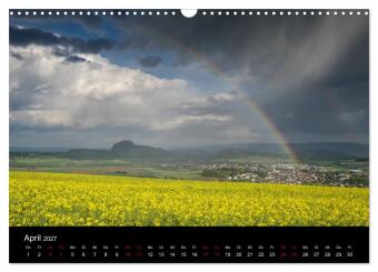 Der Hegau - Wanderparadies am westlichen Bodensee (Wandkalender 2027 DIN A3 quer), CALVENDO Monatskalender