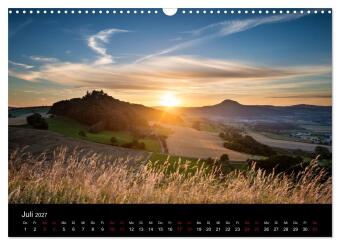 Der Hegau - Wanderparadies am westlichen Bodensee (Wandkalender 2027 DIN A3 quer), CALVENDO Monatskalender