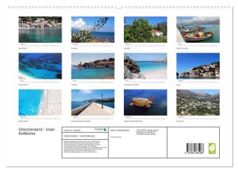 Griechenland - Insel Kefalonia (hochwertiger Premium Wandkalender 2027 DIN A2 quer), Kunstdruck in Hochglanz