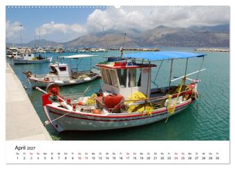 Griechenland - Insel Kefalonia (hochwertiger Premium Wandkalender 2027 DIN A2 quer), Kunstdruck in Hochglanz