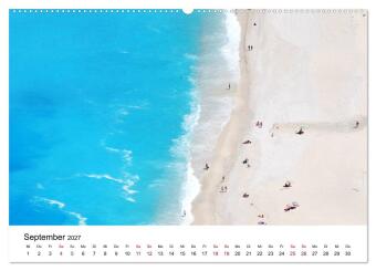 Griechenland - Insel Kefalonia (hochwertiger Premium Wandkalender 2027 DIN A2 quer), Kunstdruck in Hochglanz