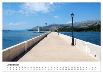 Griechenland - Insel Kefalonia (hochwertiger Premium Wandkalender 2027 DIN A2 quer), Kunstdruck in Hochglanz