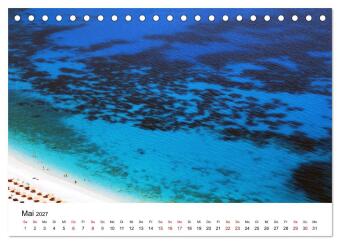 Griechenland - Insel Kefalonia (Tischkalender 2027 DIN A5 quer), CALVENDO Monatskalender